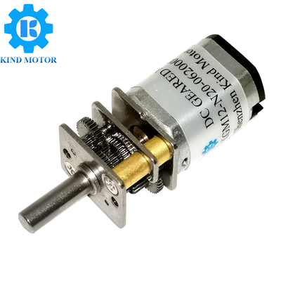 Micro DC versnellingsmotor 1 10-1 1000 versnellingsverhouding 3V-12V Spanning 10-2000 RPM 4 Montage gaten