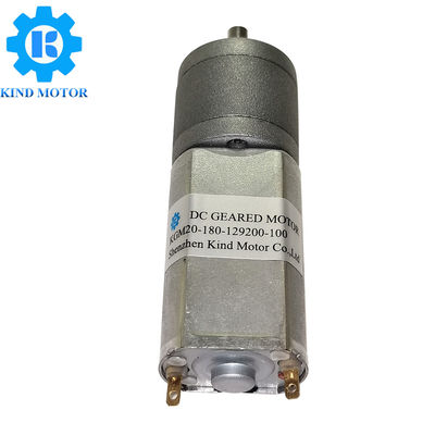 20mm 12v de Motor van de Toestelvermindering, Metaal Geborstelde Pmdc Aangepaste Motor