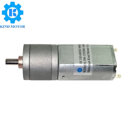 20mm 12v de Motor van de Toestelvermindering, Metaal Geborstelde Pmdc Aangepaste Motor
