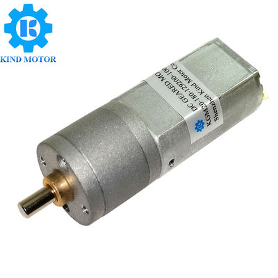 20mm 12v de Motor van de Toestelvermindering, Metaal Geborstelde Pmdc Aangepaste Motor