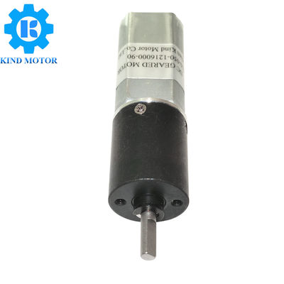 Micro 16mm Planetarische het Toestelmotor van Gelijkstroom 3volt 6volt 12volt 24volt met 3mm D-Schacht
