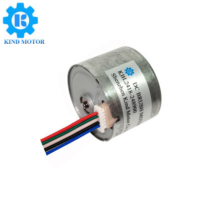 2mm brushless motor met geringe geluidssterkte van schacht 24mm bl2418 gelijkstroom 6v 12v 14.4v 18v 24v kogellagers met codeur