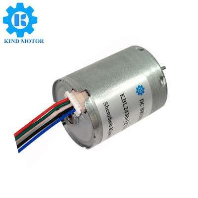 2mm brushless motor met geringe geluidssterkte van schacht 24mm RS370 bl2430 gelijkstroom 6volt 12volt 14.4volt 24volt kogellagers