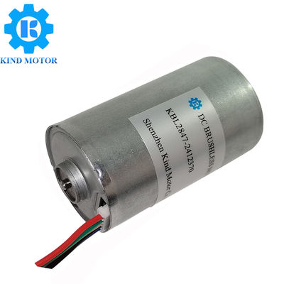 De fabriek voorziet 28mm nidec bldc brushless 12-24v gelijkstroom motor met geringe geluidssterkte van 2.3mm schacht