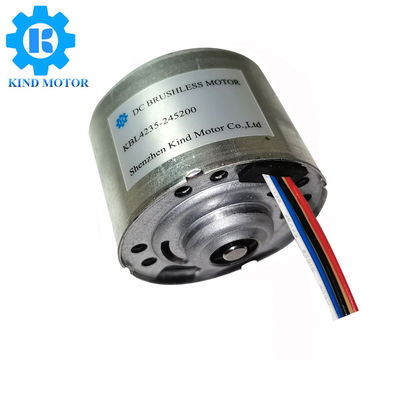 Hoge Torsie Kleine 0.1nm 0.2nm 0.3nm 12vdc 24vdc 42mm Brushless Gelijkstroom-Motor