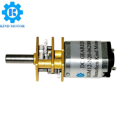 Gelijkstroom-micro 12mm het alle-metaalmotor met drijfwerk van 3volt 5volt 6volt 2volt 24volt n10 n20 n30