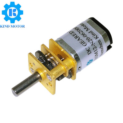 Gelijkstroom-micro 12mm het alle-metaalmotor met drijfwerk van 3volt 5volt 6volt 2volt 24volt n10 n20 n30