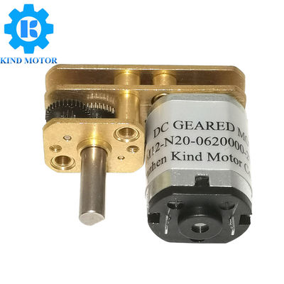 Van de het Toestelmotor 3.2KgCm van de roestvrij staal Rechte hoek gelijkstroom Koolborstel de Boxtorsie