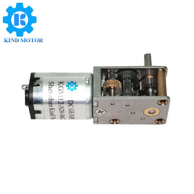 12 de volt Aangepaste Macht van de de Torsie2.1w Output van de Motor Rechte hoek 2.2kgCm Geschatte