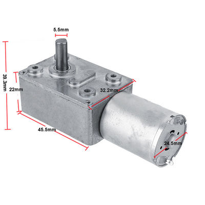 CCW-van de Omwentelingsgelijkstroom Worm de Explosiebestendige 46*32mm Grootte van de het Toestelmotor 12V