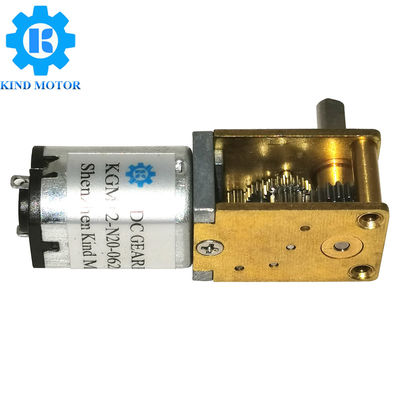 Kleine Geborstelde de Motor12v Hoge Torsie 10-6000rpm N30 van het Wormtoestel