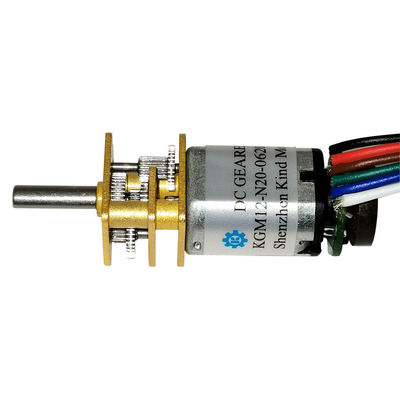 200rpm 12mm N20-de Hoge Torsie van de Versnellingsbakgelijkstroom Motor met Uitgebreide Schachten