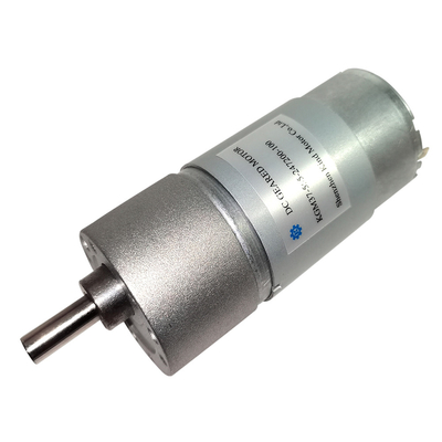 Zonderlinge Output 37mm het Aangepaste Roestvrije staal Met lage snelheid van Motor12Kg.cm
