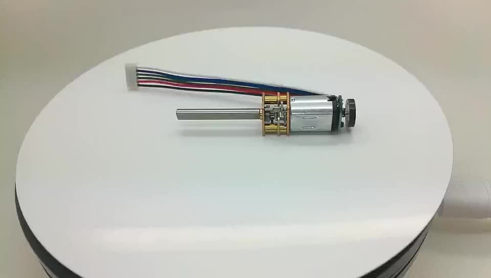 Micro gm12 n20va 3w 60rpm 100rpm 200rpm 6v 12v 24v 60rpm N20 micro metalen versnellingsmotor met vierkante reductor encoder