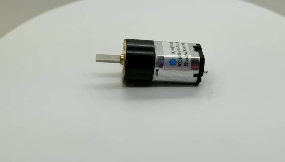 KGM16-050/030 Micro 10rpm 20rpm 30rpm 60rpm koolstofborstel dc versnellingsmotor met versnellingsbak