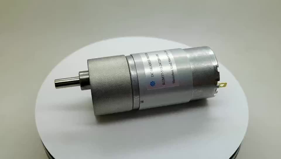 High torque small 37mm micro metal electric 24v dc gear motor encoder met versnellingsbak