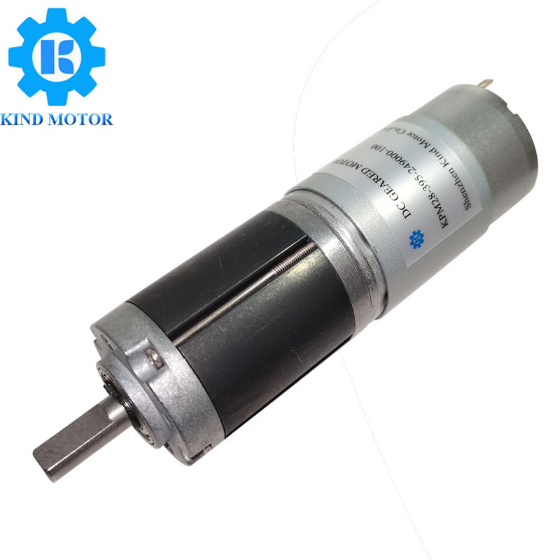 Hoge koppel, met een diameter van 28 mm, met lage snelheid, dc 6v-24v, planetaire versnellingsmotor met encoder