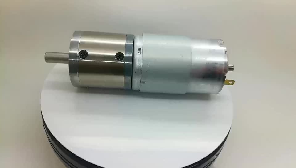 Hoge snelheid, hoog koppel ig42 gm 12 24v 65 rpm 80 rpm 1N-15N dc versnellingsmotor