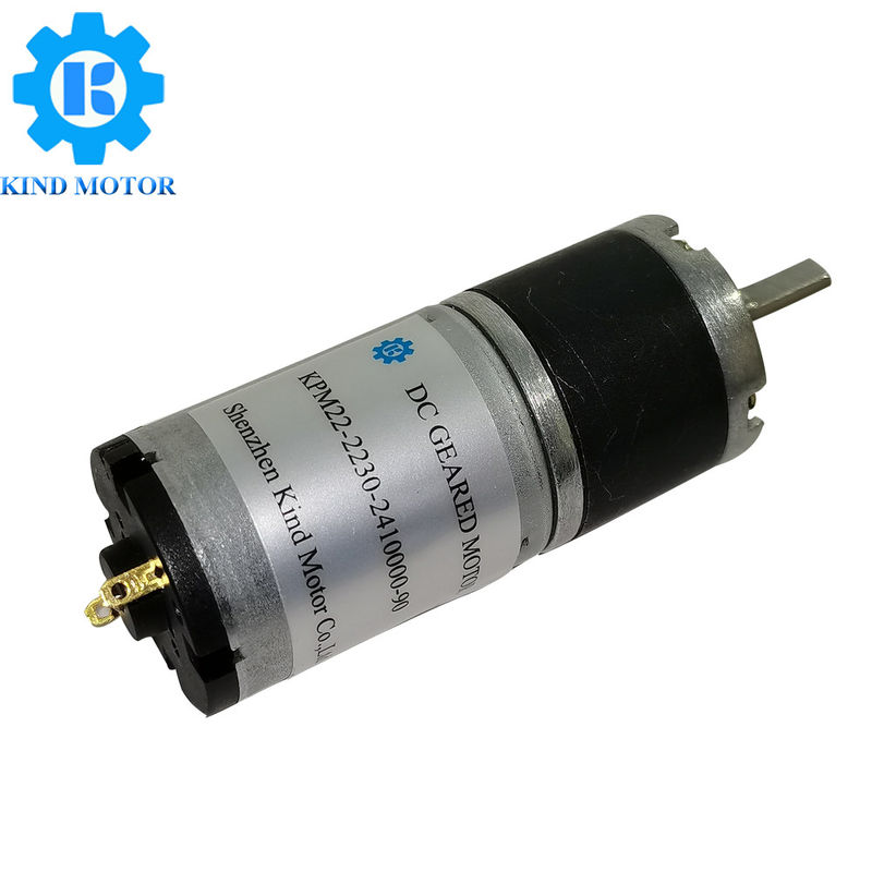 Gelijkstroom met geringe geluidssterkte 6v 12v 24v 22mm Micro- Planetarische Toestelmotor voor Intelligente Producten