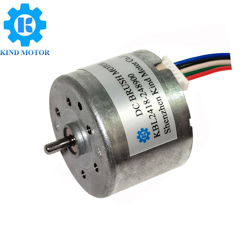 2mm brushless motor met geringe geluidssterkte van schacht 24mm bl2418 gelijkstroom 6v 12v 14.4v 18v 24v kogellagers met codeur