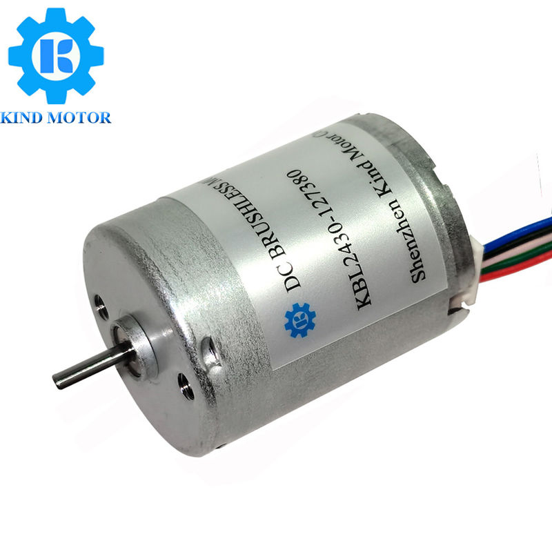 2mm brushless motor met geringe geluidssterkte van schacht 24mm RS370 bl2430 gelijkstroom 6volt 12volt 14.4volt 24volt kogellagers