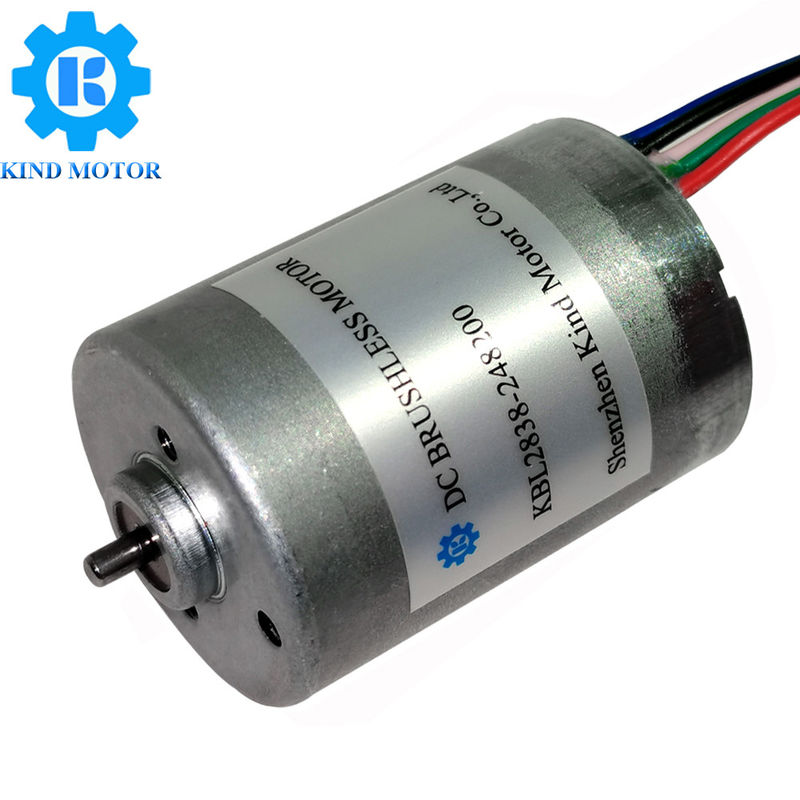 Hoog rendement permanente magneet 2838 de motor brushless gelijkstroom van gelijkstroom nidec 5w 10w pwm 6 7,4 8 12 14,4 18 24 volt
