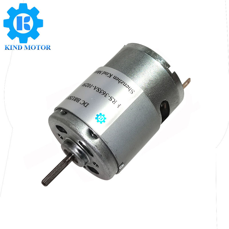 Pmdc Dubbele Output 2.3mm Schacht Gelijkstroom 5v 6v 12v 24v Rs Rc 360 365 koolstof-Borstel Motoren