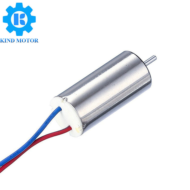 12v van de de Motor Dubbele Schacht 1W van gelijkstroom Coreless de Outputmacht met 12ppr-Codeur