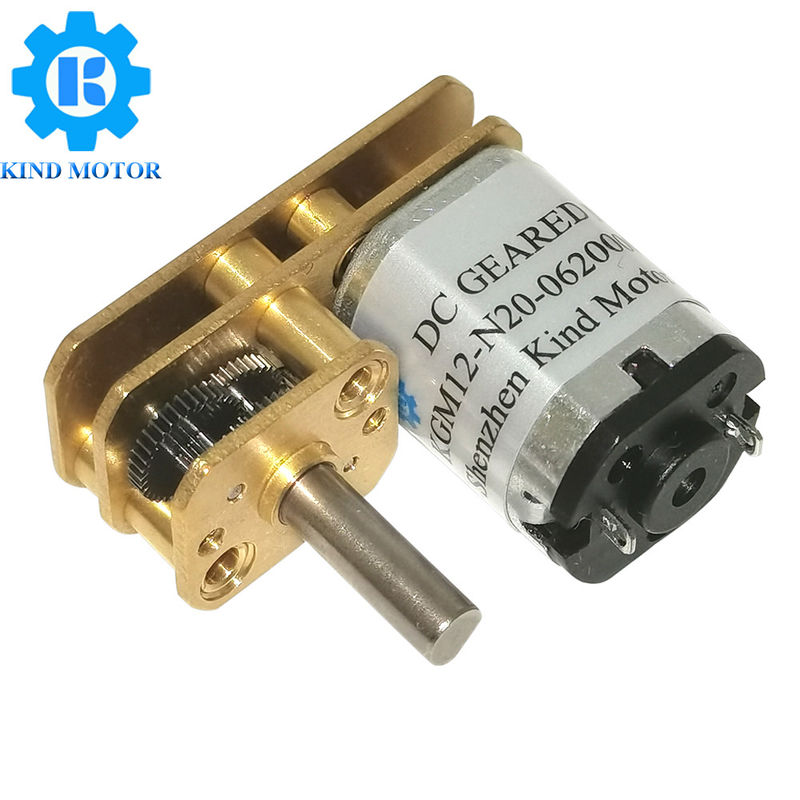 Van de het Toestelmotor 3.2KgCm van de roestvrij staal Rechte hoek gelijkstroom Koolborstel de Boxtorsie